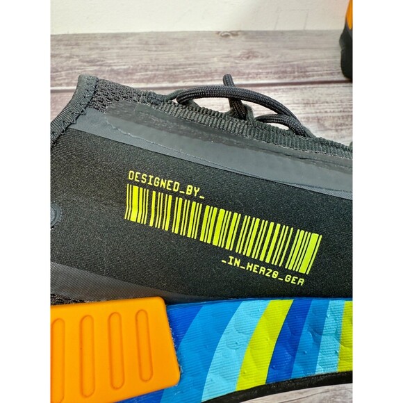 NWOT Adidas NMD R1 Spectoo- Black/ Multi Colored Size 11.5 Men - Picture 5 of 15